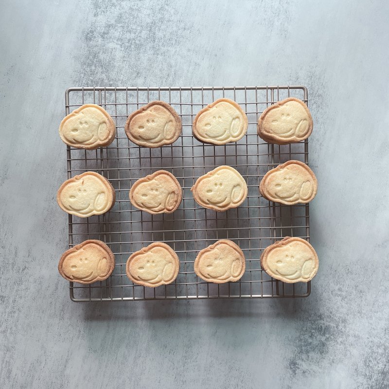 手工奶油饼干-史奴比 - 手工饼干 - 新鲜食材 银色