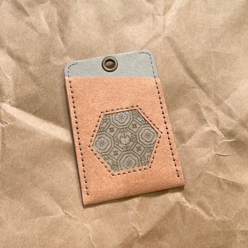 质感证件套 悠游卡套-猫咪窗花 - 证件套/卡套 - 纸 橘色