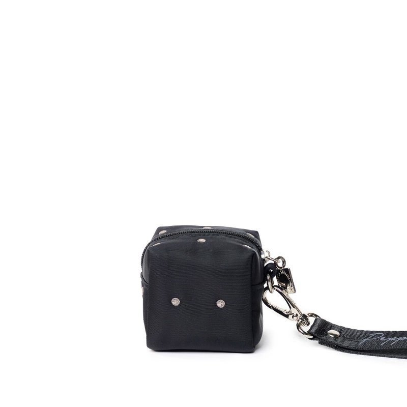 CUBE 骰骰零钱包 - 简约黑 - 零钱包 - 尼龙 黑色