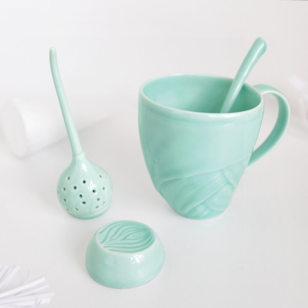 【PINKOI独家礼盒】 - 冬寻杯 / 冲茗组 - 茶具/茶杯 - 瓷 