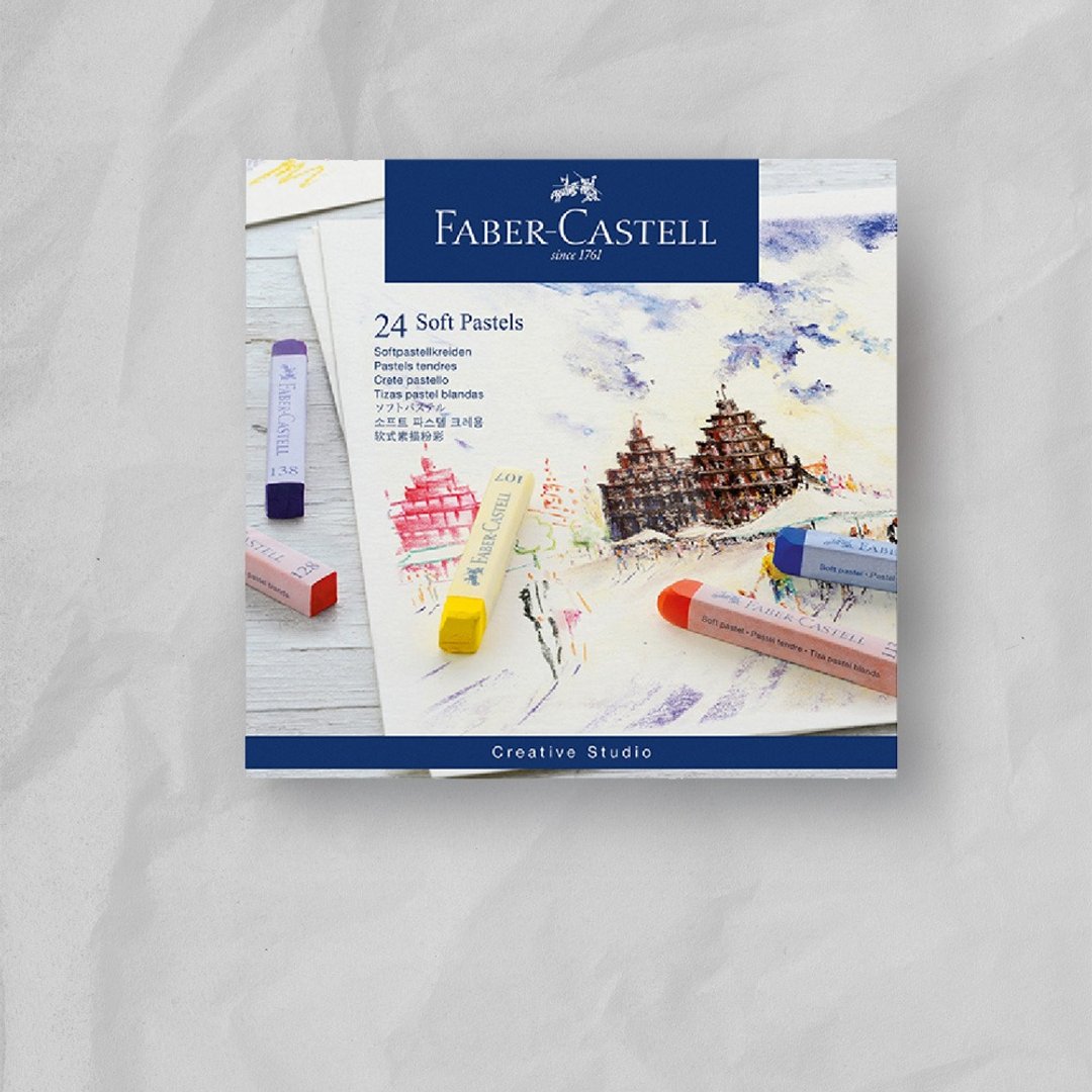 Faber-Castell 创意工坊粉彩软性长型-24色(原厂正货) - 其他 - 其他材质 多色