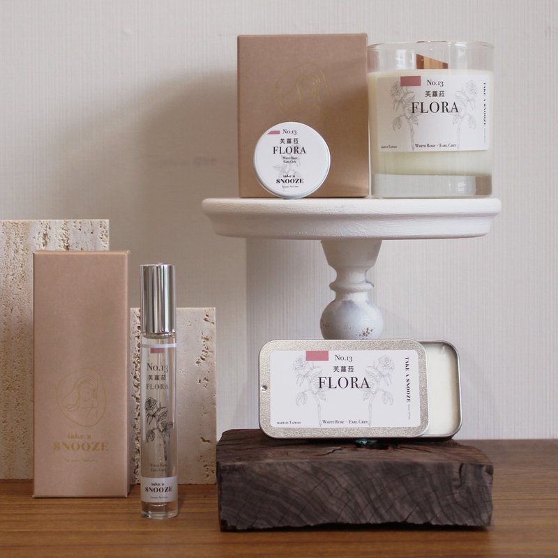 No.13 芙萝菈 Flora 系列全品项 - Take a Snooze 眯一下 - 香水/香膏 - 精油 粉红色
