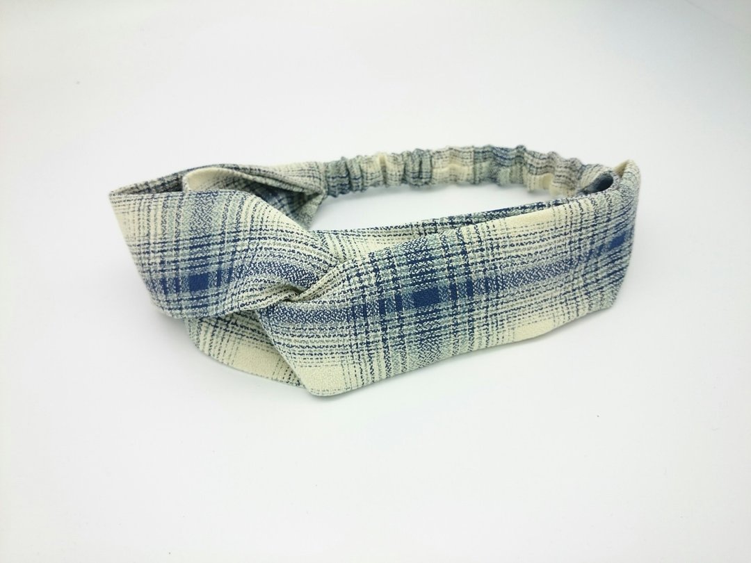 松紧带 交叉款发带 hairband *SK - 发饰 - 棉．麻 