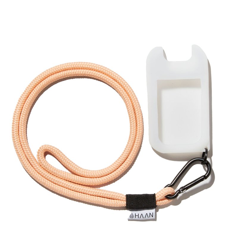 HAAN LANYARD 随身挂绳组合-淡橘 (HNL-HC01) - 证件套/卡套 - 环保材料 橘色