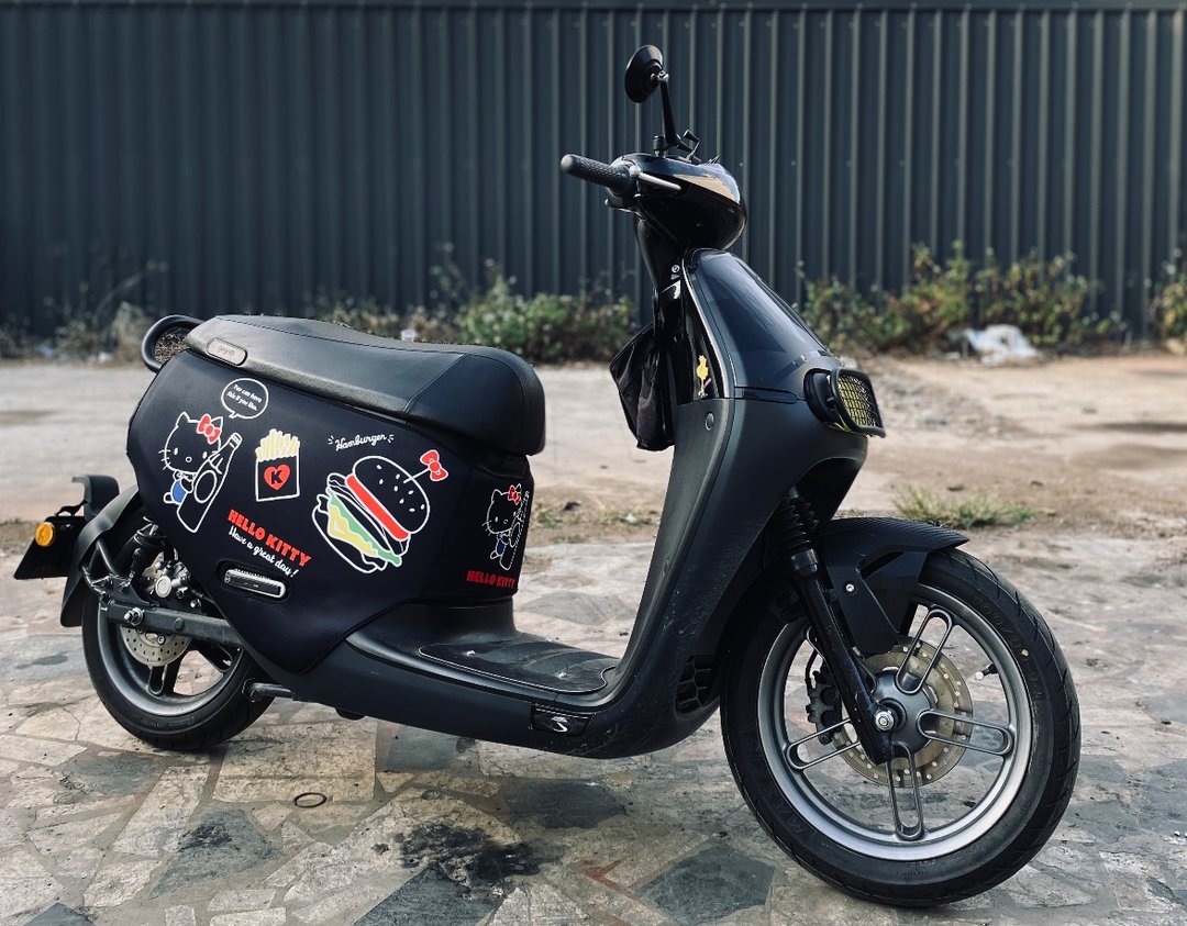 BLR X HelloKitty gogoro 防刮车套 K12 - 其他 - 聚酯纤维 黑色