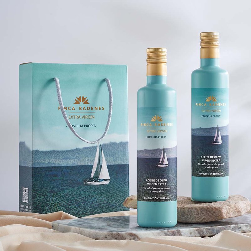 【包邮组】【巴狄尼丝】庄园顶级初榨橄榄油500mlx2入/中秋送礼 - 酱料/调味料 - 玻璃 