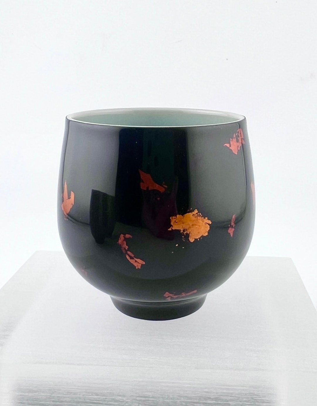 天然大漆纯金箔茶杯漆器漆艺黄金陶瓷 - 其他杯子 - 陶 