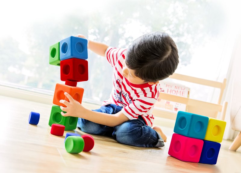 Rubbablox 纯天然乳胶建构式积木 得奖商品 可自然生物分解玩具  - 玩具/玩偶 - 其他材质 多色