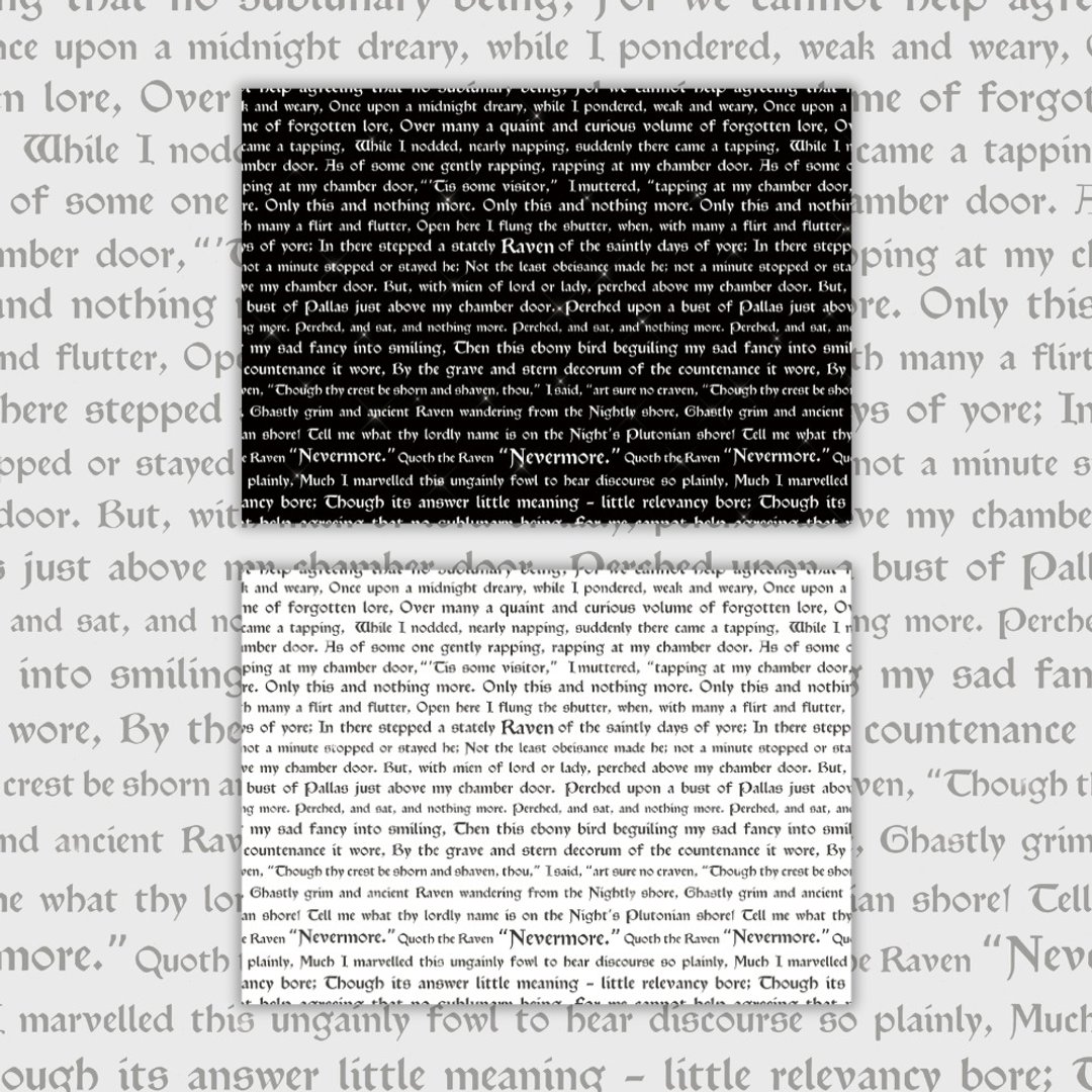 A4. Lettering English Paper - 卡片/明信片 - 纸 