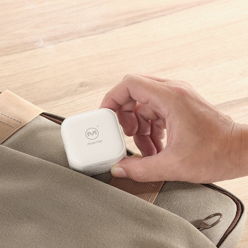 Maktar 66W GaN 氮化镓 充电器 口袋快充 3孔快充 - 手机充电及周边 - 塑料 白色