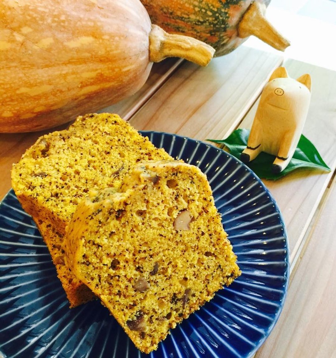 南瓜栗子伯爵棒旦糕  handmade・vegan - 蛋糕/甜点 - 新鲜食材 绿色