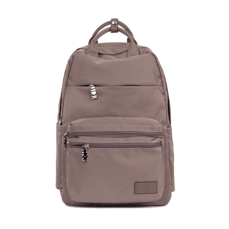 后背包-晨光手提防泼水后背包-6002-17-多色任选 - 后背包/双肩包 - 尼龙 咖啡色