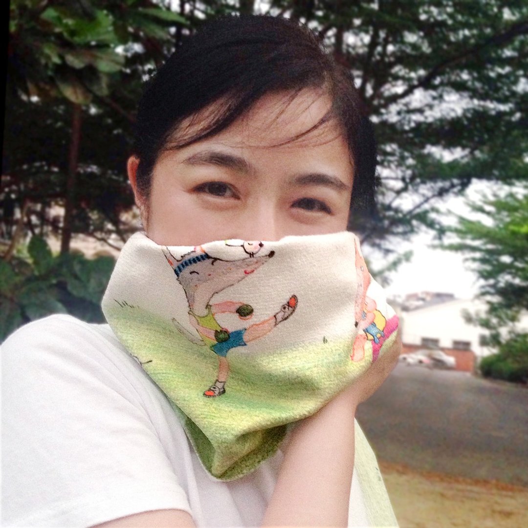 运动毛巾/小孩浴巾 陪你拳击有氧 - 运动配件 - 其他材质 绿色