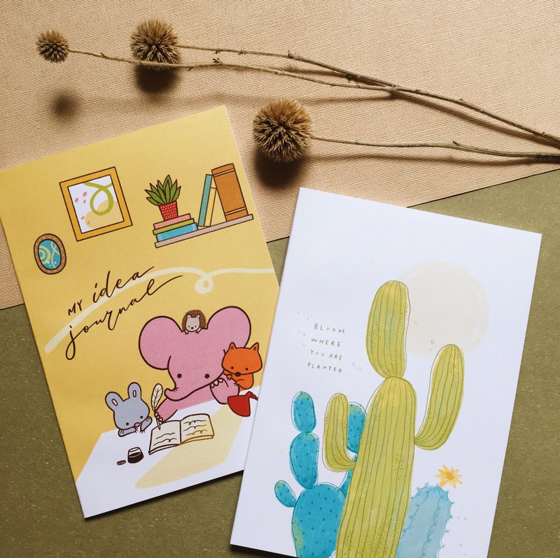 曼蒂第二代方格笔记本 - 笔记本/手帐 - 纸 多色