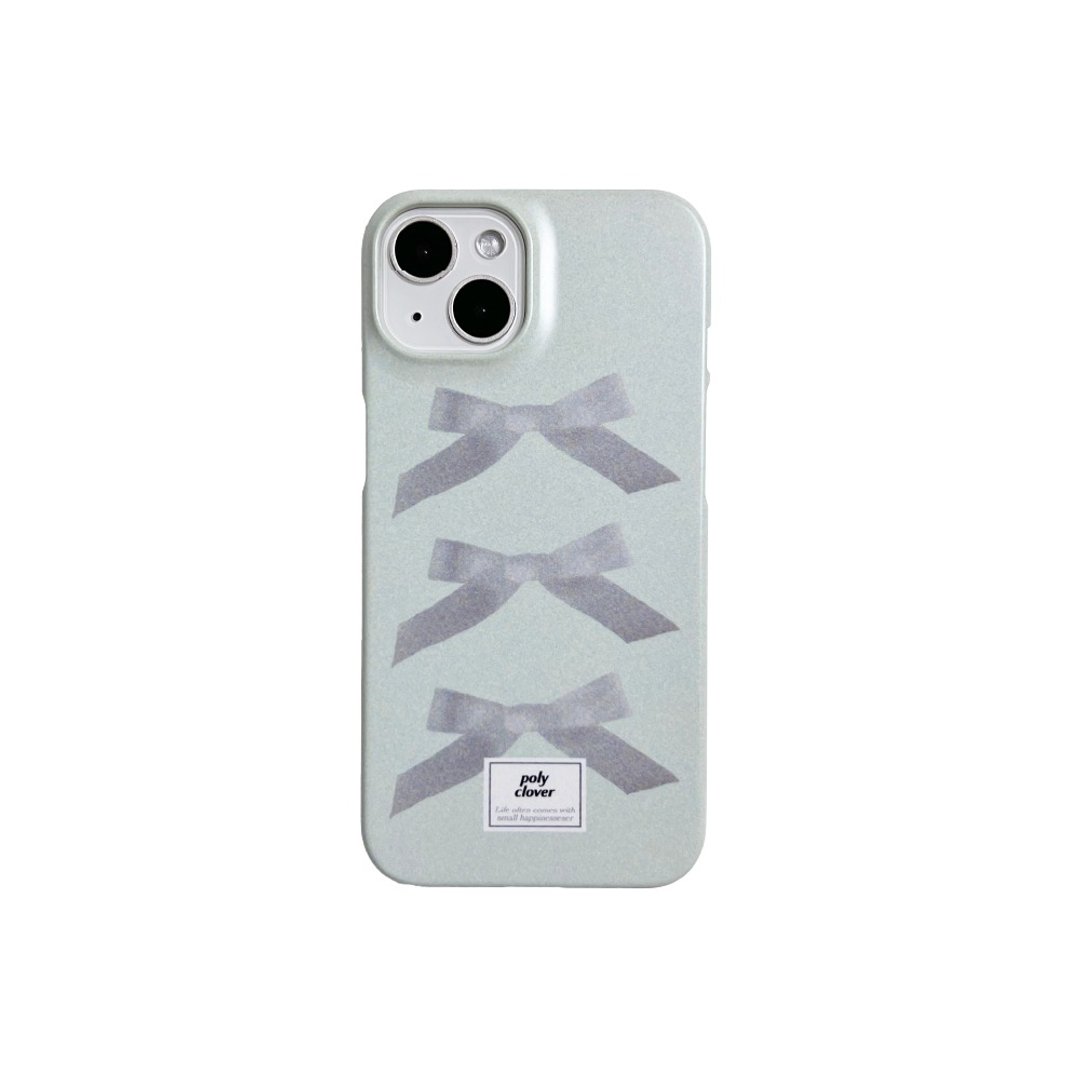 缎带 iPhone 保护壳（浅绿色） - 手机壳/手机套 - 其他材质 多色