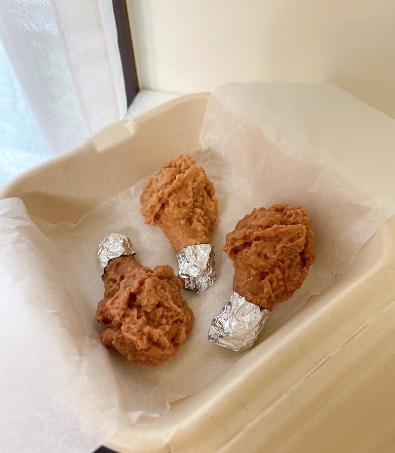 炸鸡蜡烛 - 蜡烛/烛台 - 蜡 