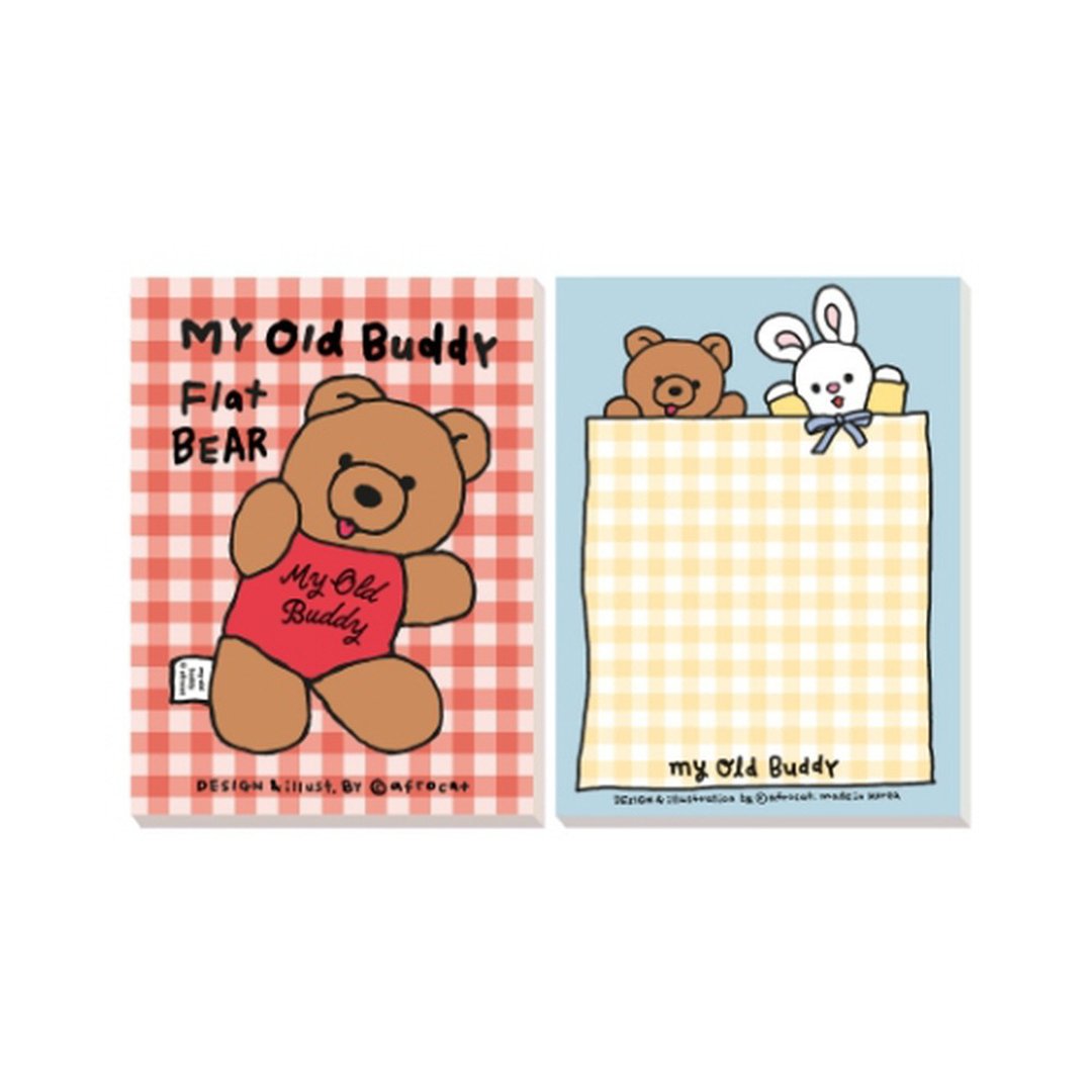 My old buddy Letter pad ver.1_Flat Bear - 便条纸/标签贴 - 纸 