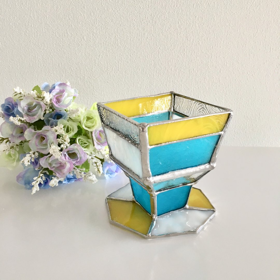 Daydream Pastel Pacific Blue Glass Bay View - 花瓶/陶器 - 玻璃 蓝色