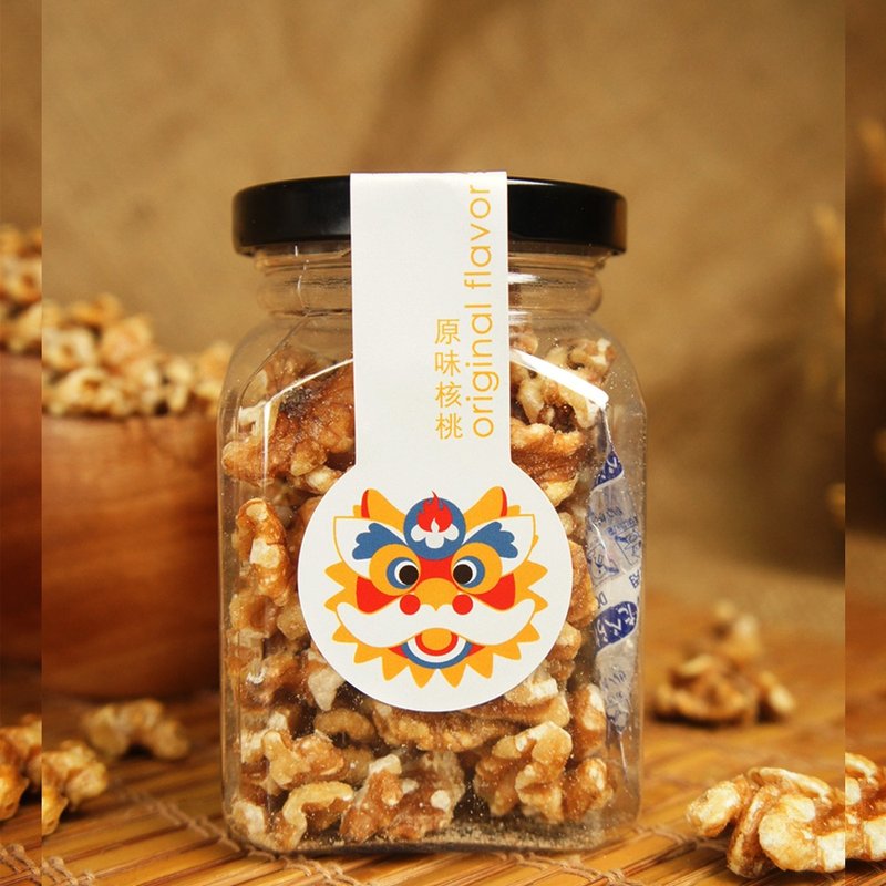 午后小食光│低温烘焙原味核桃(120g/罐) - 坚果 - 新鲜食材 