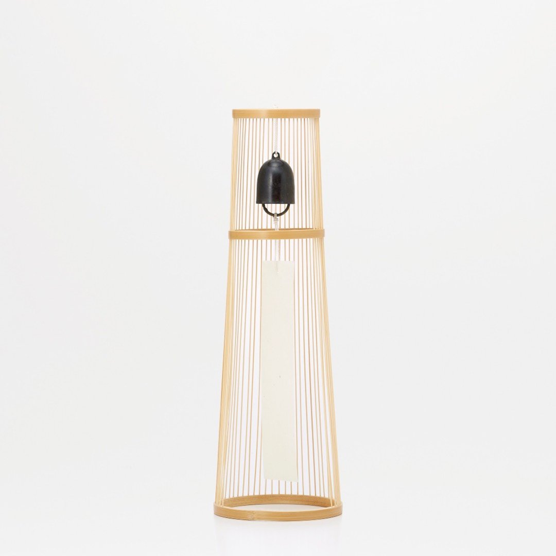 Table wind chime in Paulownia box - 摆饰 - 铜/黄铜 
