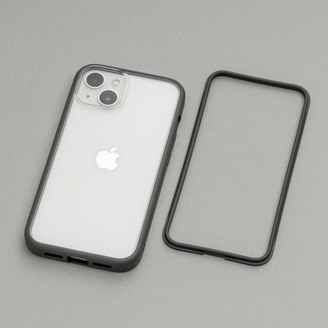 Mod NX边框背盖两用手机壳-泥灰色/for iPhone 11 系列 - 手机配件 - 塑料 灰色