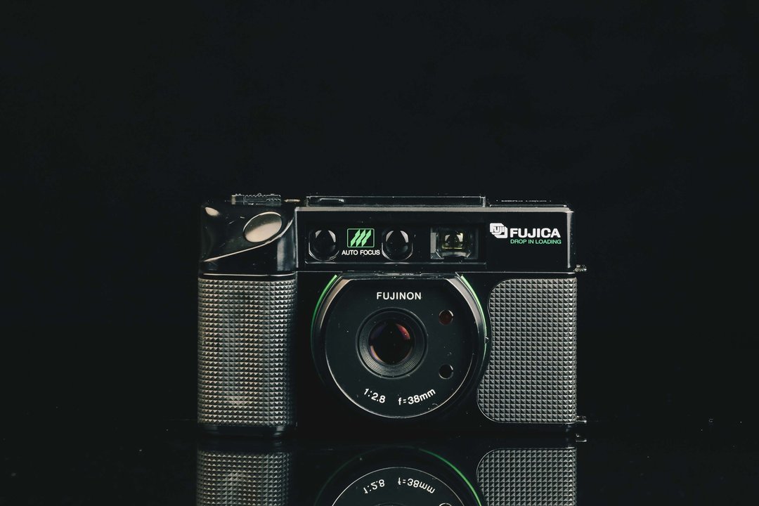FUJICA DL-100 DATE #0762 #135底片相机 - 相机 - 其他金属 黑色