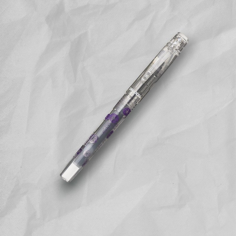 PLATINUM 白金牌 Preppy 和 近代莳绘 0.3mm钢笔 牵牛花 - 钢笔 - 塑料 紫色