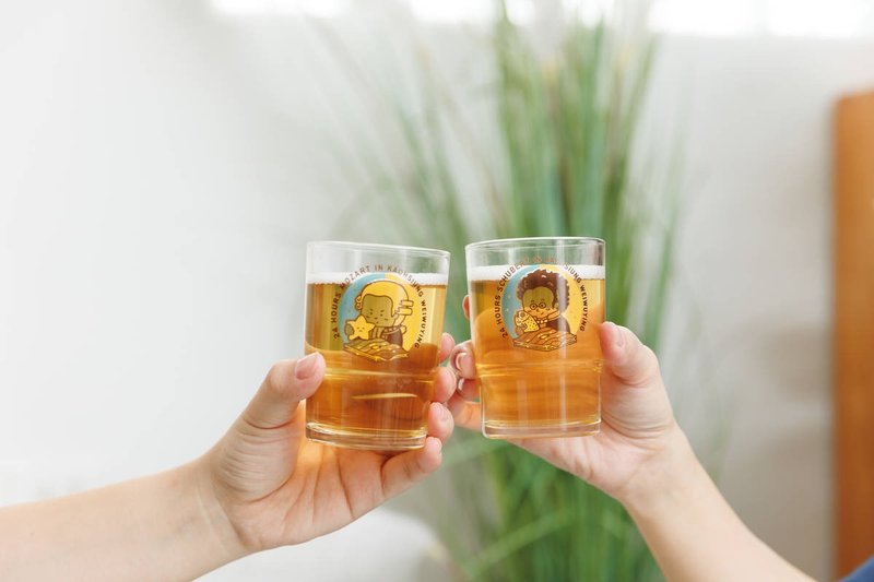 疯迷24玻璃杯 (2入) - 酒杯/酒器 - 玻璃 多色