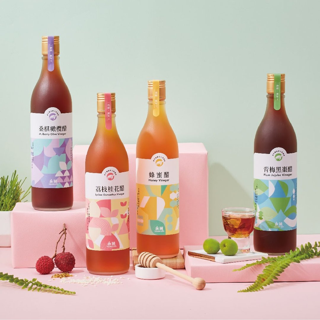 【永祯】经典浓醇果醋600ml x 2瓶(口味任选)  | 天然健康果醋 - 醋/水果醋 - 其他材质 多色