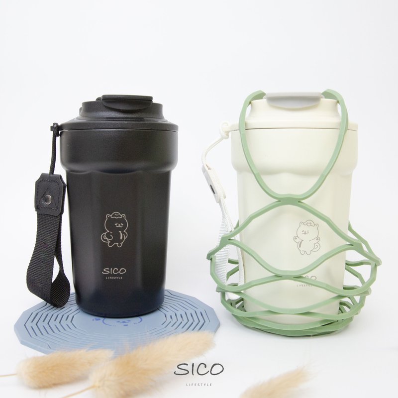 【SICO Lifestyle】一提就走2入组 - 保温杯 大杯垫 - 其他杯子 - 不锈钢 多色
