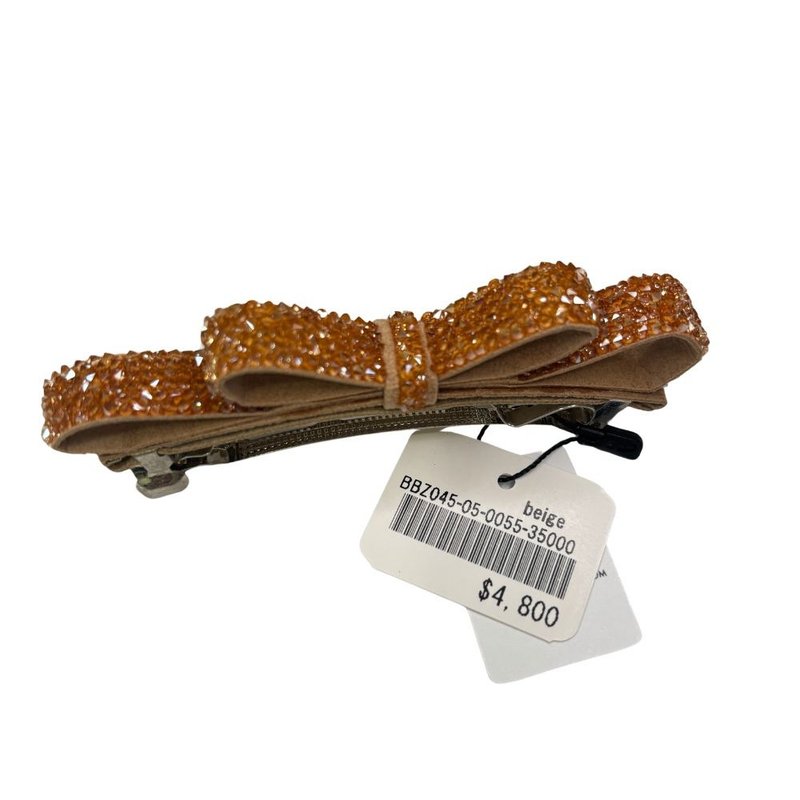 COMPLEX BIZ 弹簧夹系列 水晶 橘色 - 发饰 - 水晶 多色