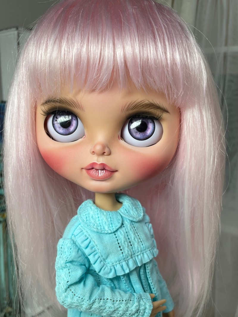 Blythe 娃娃 - 玩偶/公仔 - 塑料 咖啡色