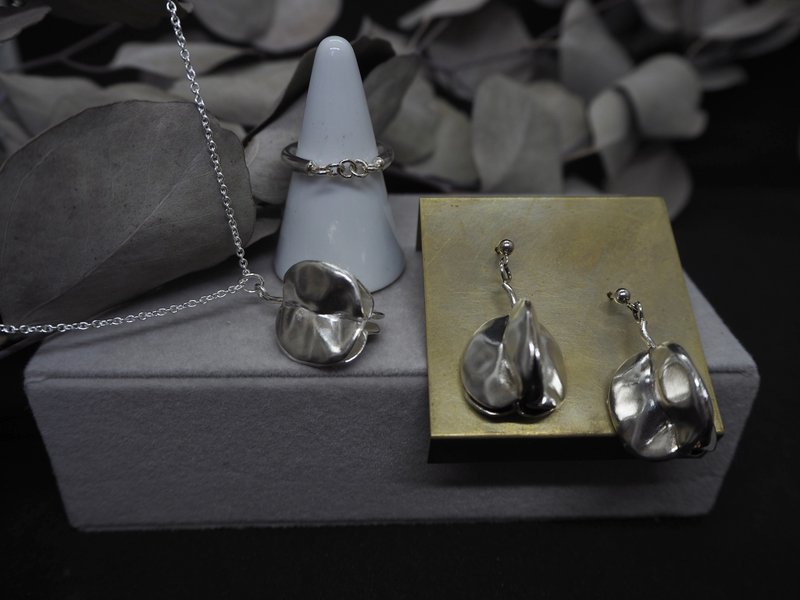 【五倍券优惠】小栾树果实福袋 - 戒指 - 纯银 