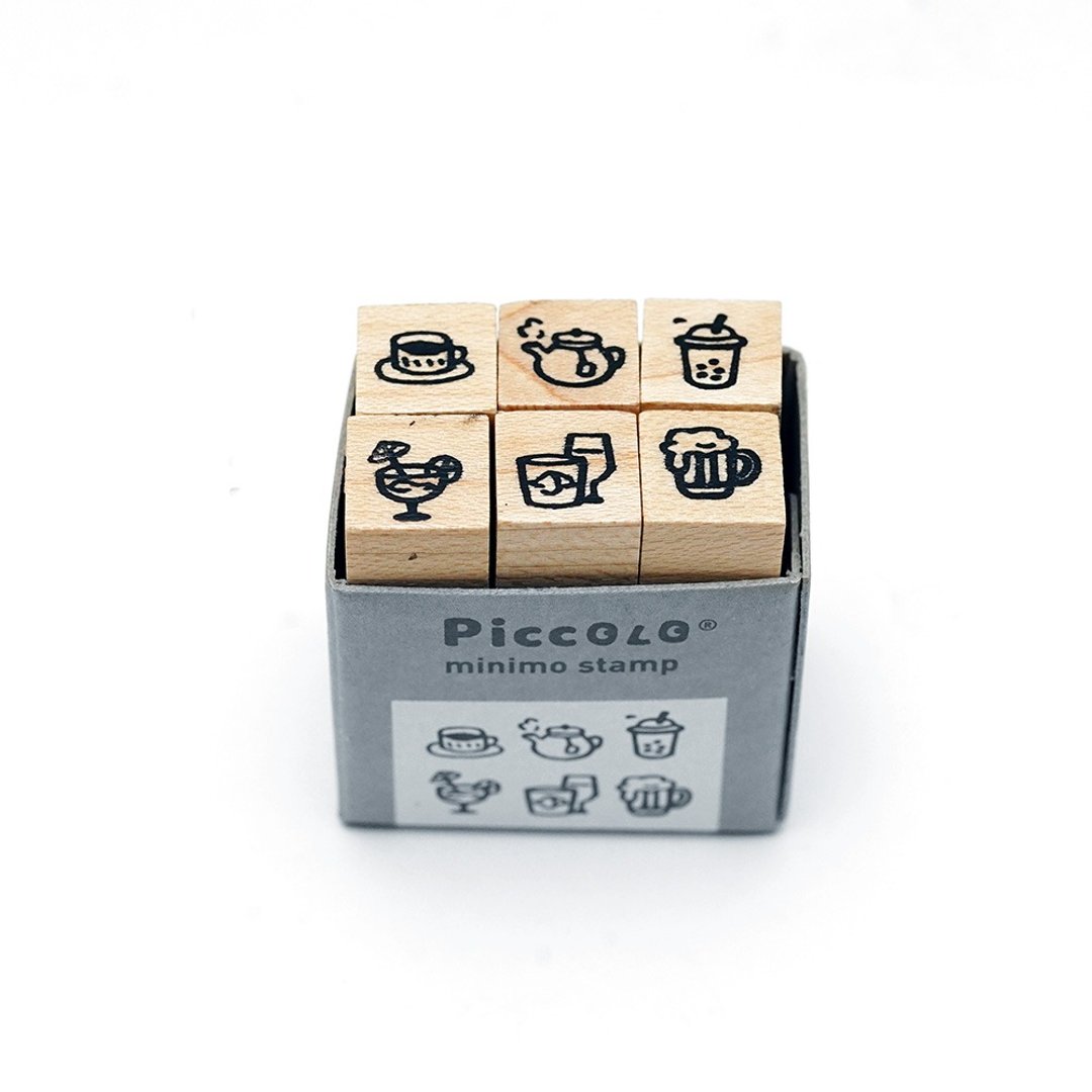 PICCOLO minimo 迷你印章 茶水饮品 - 印章/印台 - 木头 卡其色