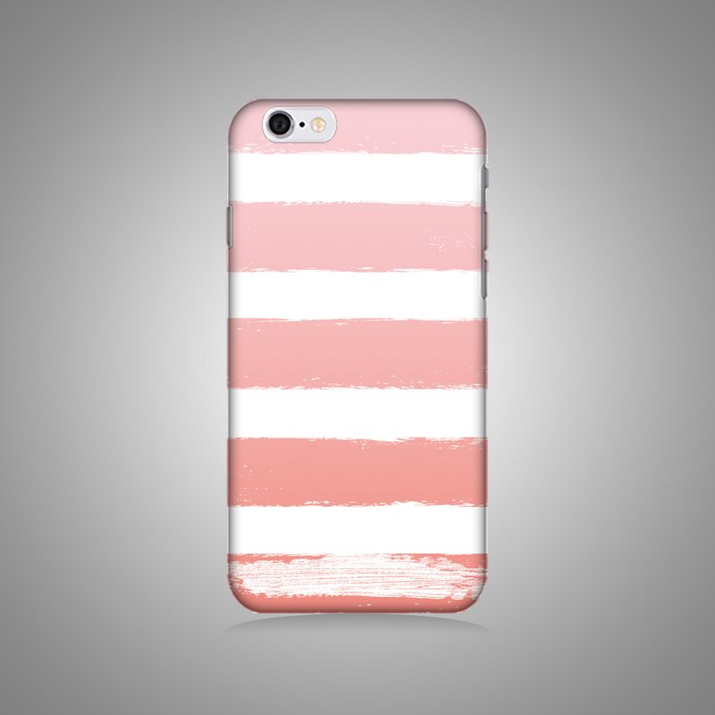 空壳系列－ 粉红横间 原创手机壳/保护套 (硬壳)  - 其他 - 塑料 