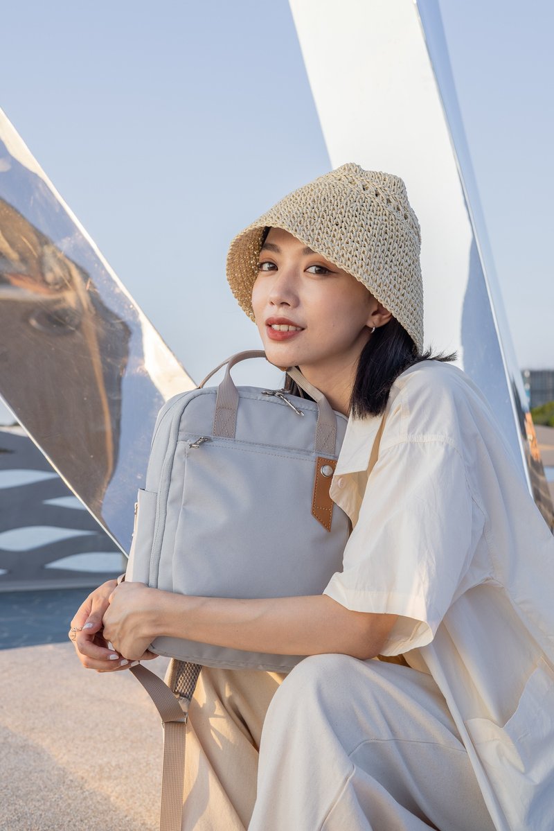 【RITE】EV03环保纱系列 国旅吐司包－ M Plus 新版四色 - 后背包/双肩包 - 环保材料 