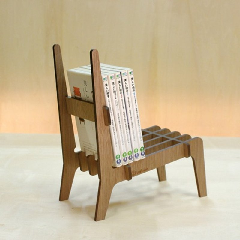 【KUMU MagazineRack mini】DIY 迷你杂志书架 - 书架/书挡 - 木头 