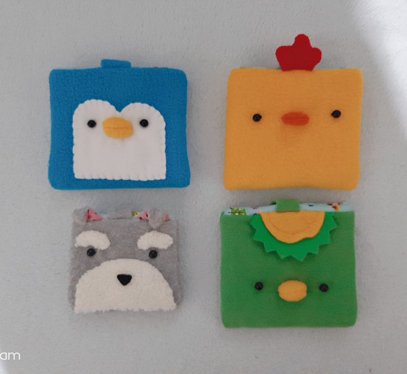 口罩收纳包.卡片包.卫生棉包 - 化妆包/杂物包 - 棉．麻 