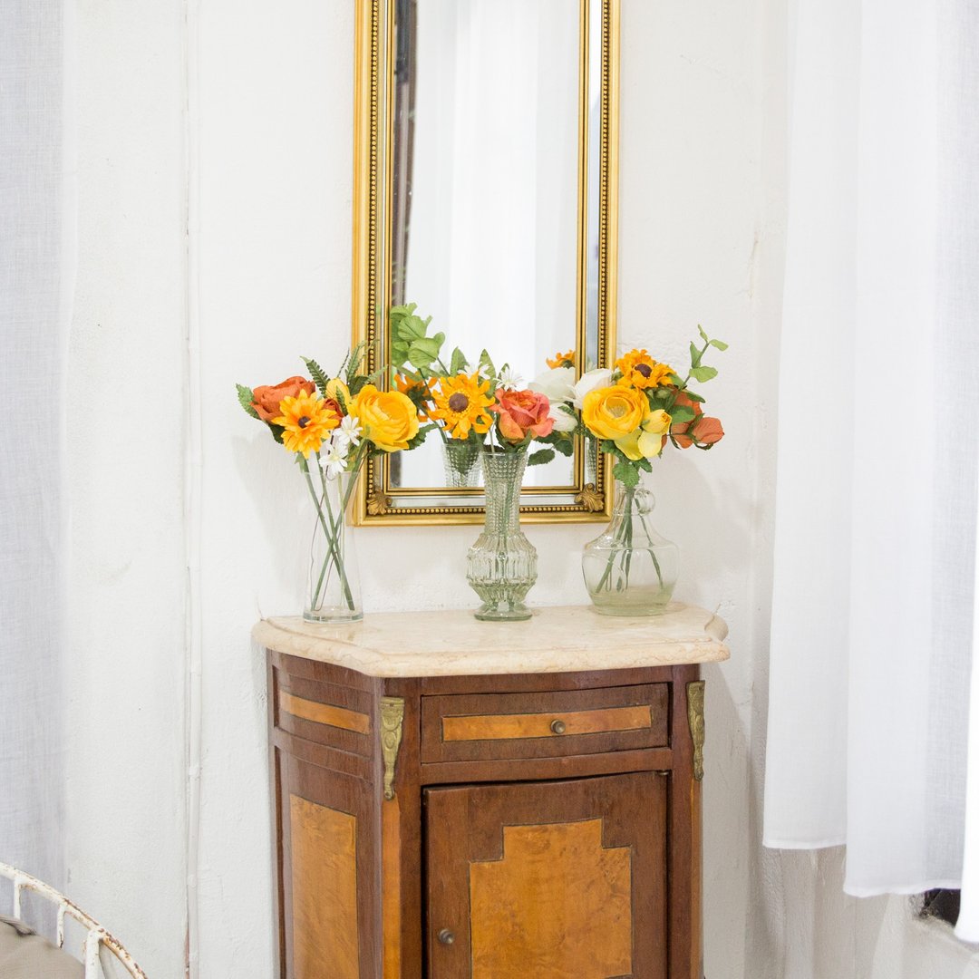 SUNFLOWER SET - Small Posie Rooms for Home Decoration - 香薰/精油/线香 - 纸 橘色