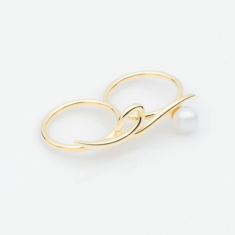 率性独特 / Judith ring - 戒指 - 其他金属 金色