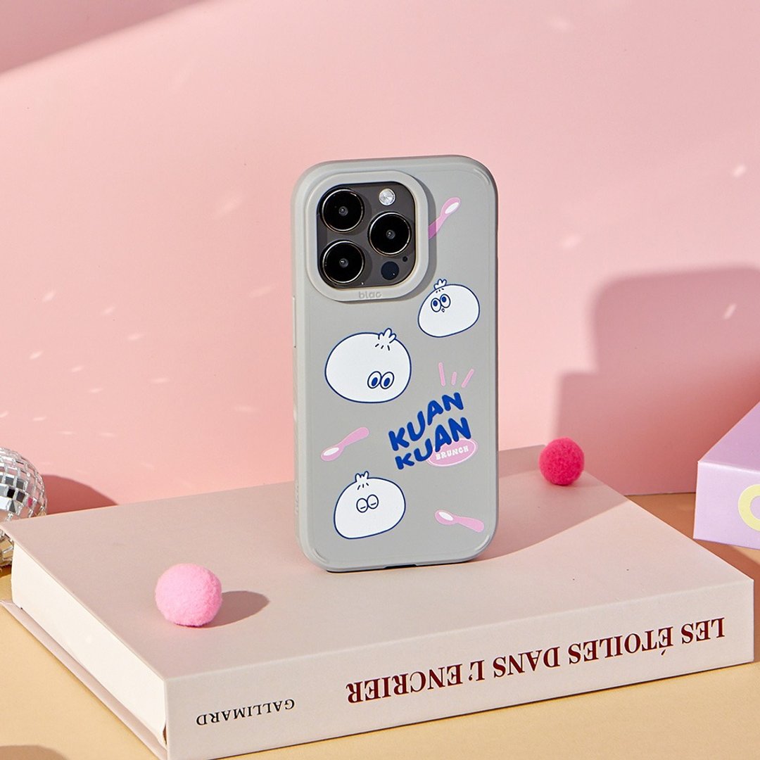 KUAN调皮小笼包峡谷强悍MagSafe iPhone手机壳 - 手机壳/手机套 - 硅胶 多色