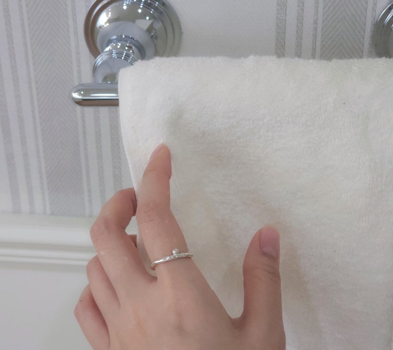 银 925 戒指 R_301 - 戒指 - 其他金属 银色