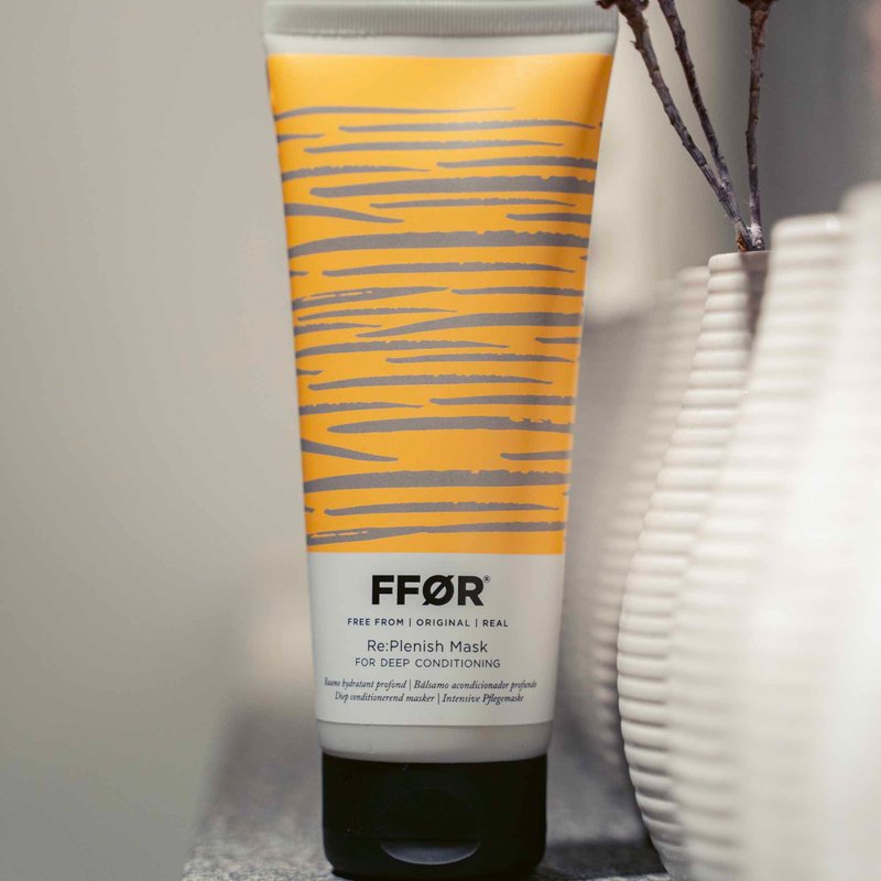 英国FFOR维根 能量补给素 | 深度滋润护发膜 200ml 1000ml - 润发用品 - 其他材质 黄色