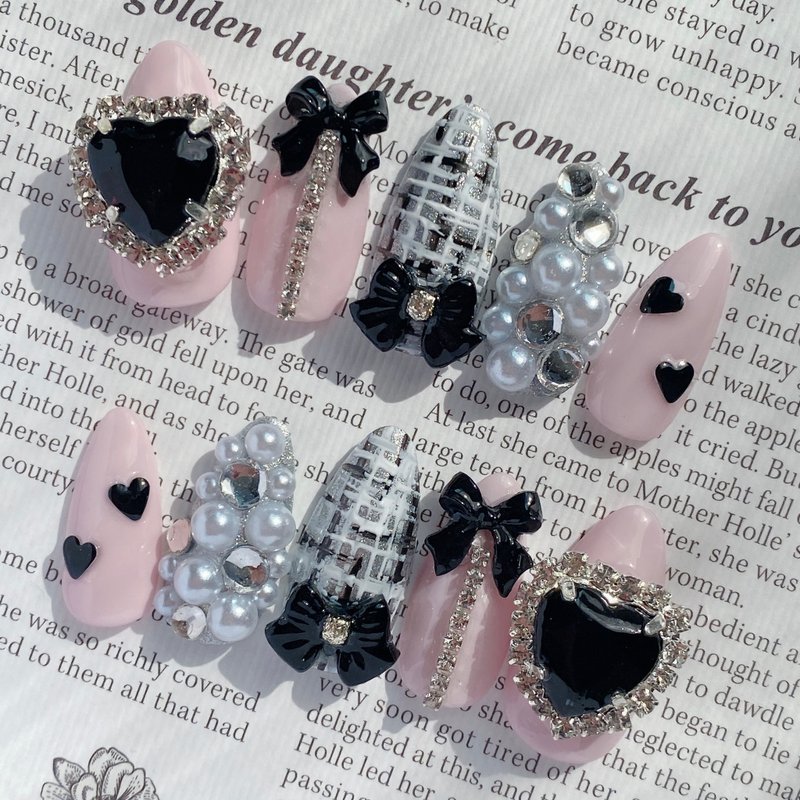 指甲尖NO.6 - 指甲油/指甲贴 - 塑料 粉红色