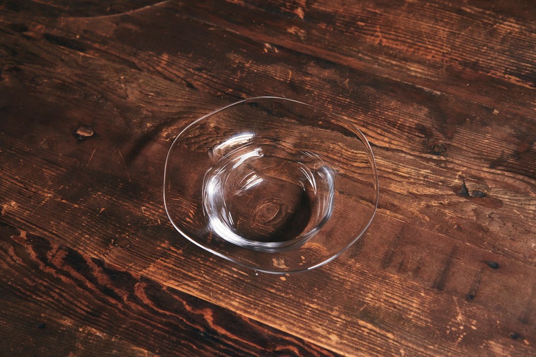 Rippled small bowl - 浅碟/小碟子 - 玻璃 