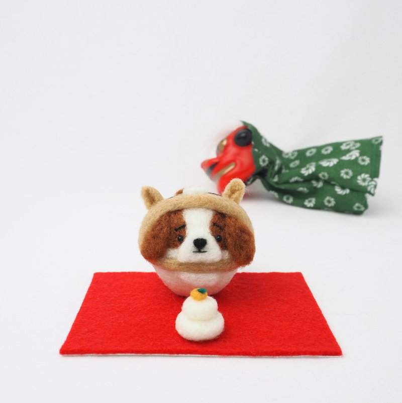 2026年 羊年 马造型 骑士造型 羊毛毡 新年摆饰组 (布鲁海姆等四种) - 摆饰 - 羊毛 