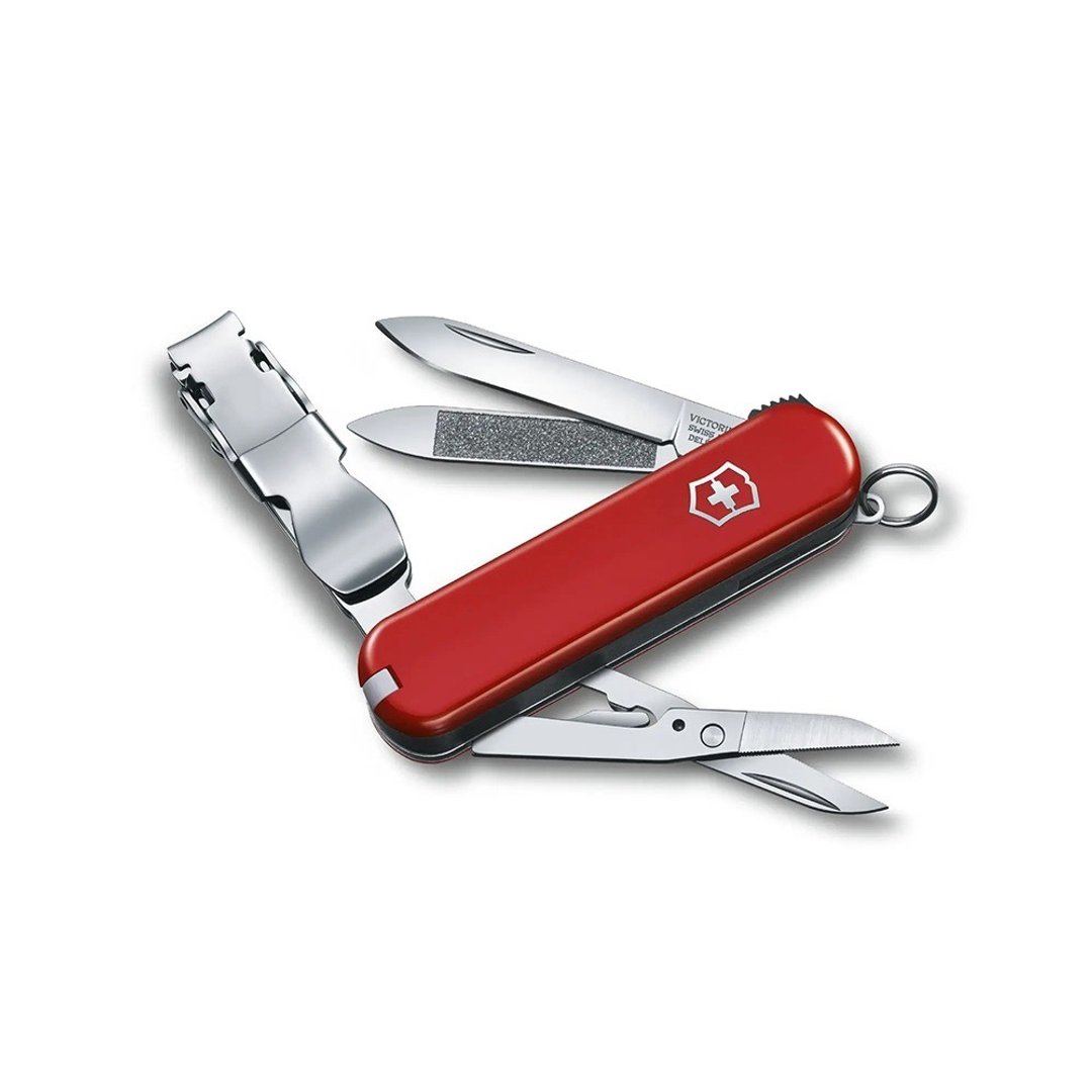 VICTORINOX 瑞士维氏 瑞士刀 NailClip 580 8用 65mm 红 0.6463 - 露营用品 - 不锈钢 红色
