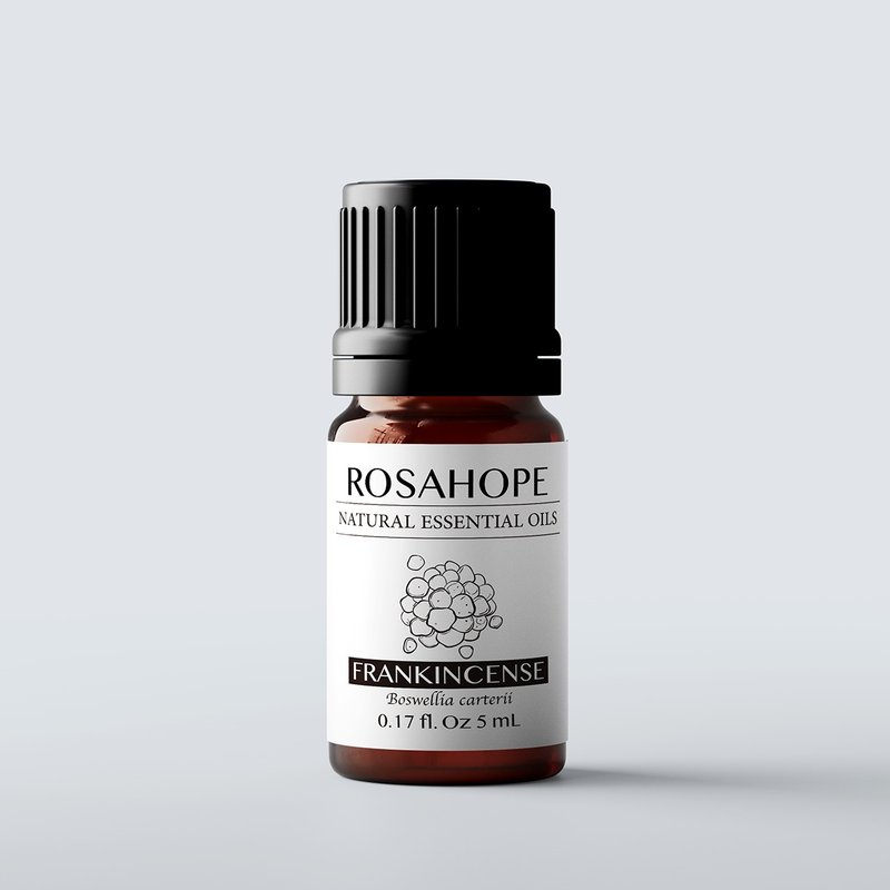 瑰荷希【乳香精油】纯天然萃自索马里 神圣抚慰扩香 抗皱抗衰老 - 香薰/精油/线香 - 精油 白色