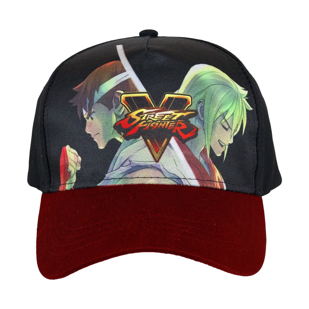 街霸V Ryu Ken棒球帽 (街头霸王/快打旋风/Street Fighter系列) - 帽子 - 聚酯纤维 