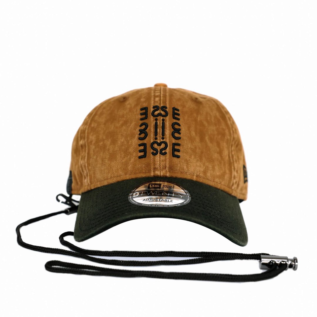SEic × New Era 9TWENTY 水洗联名帽 / 顶 - 帽子 - 棉 咖啡色